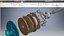 vehicle clutch 3d model