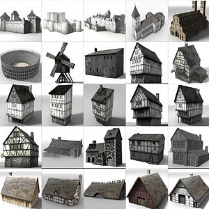 3ds buildings houses