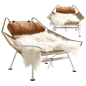 pp225 Flag Halyard Chair 3D model