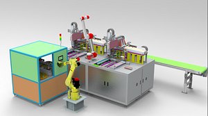 3D Panel automatic assembly line
