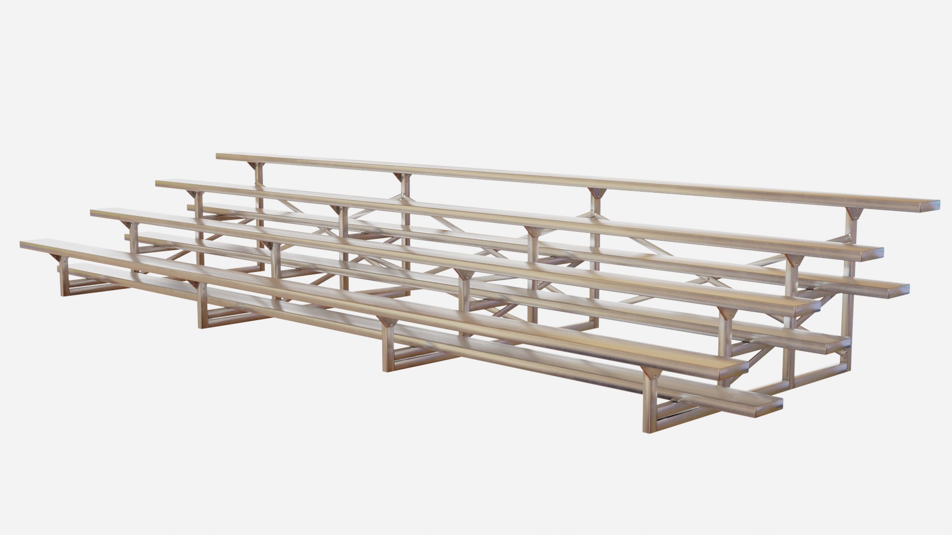 3D Bleachers TurboSquid 2130282