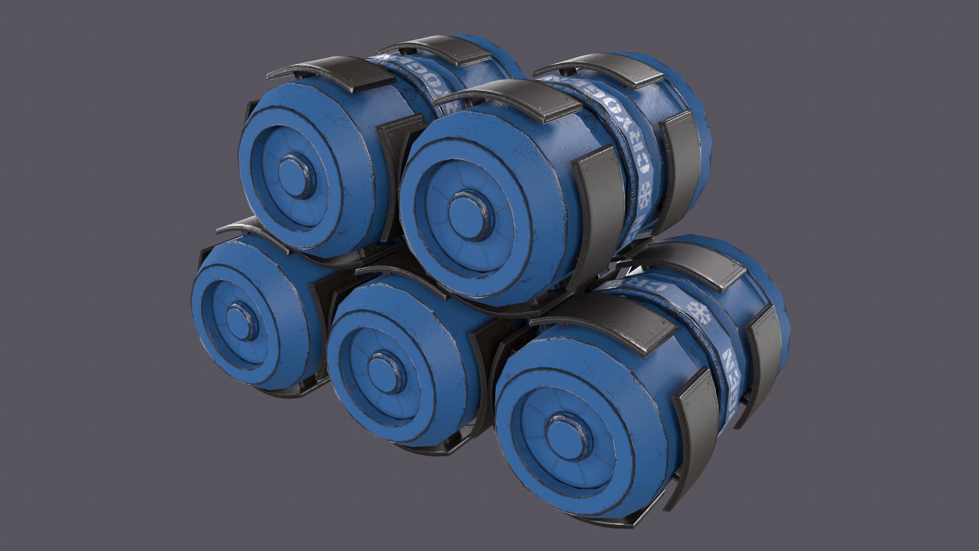 Sci-Fi Barrel 3D model - TurboSquid 2017179