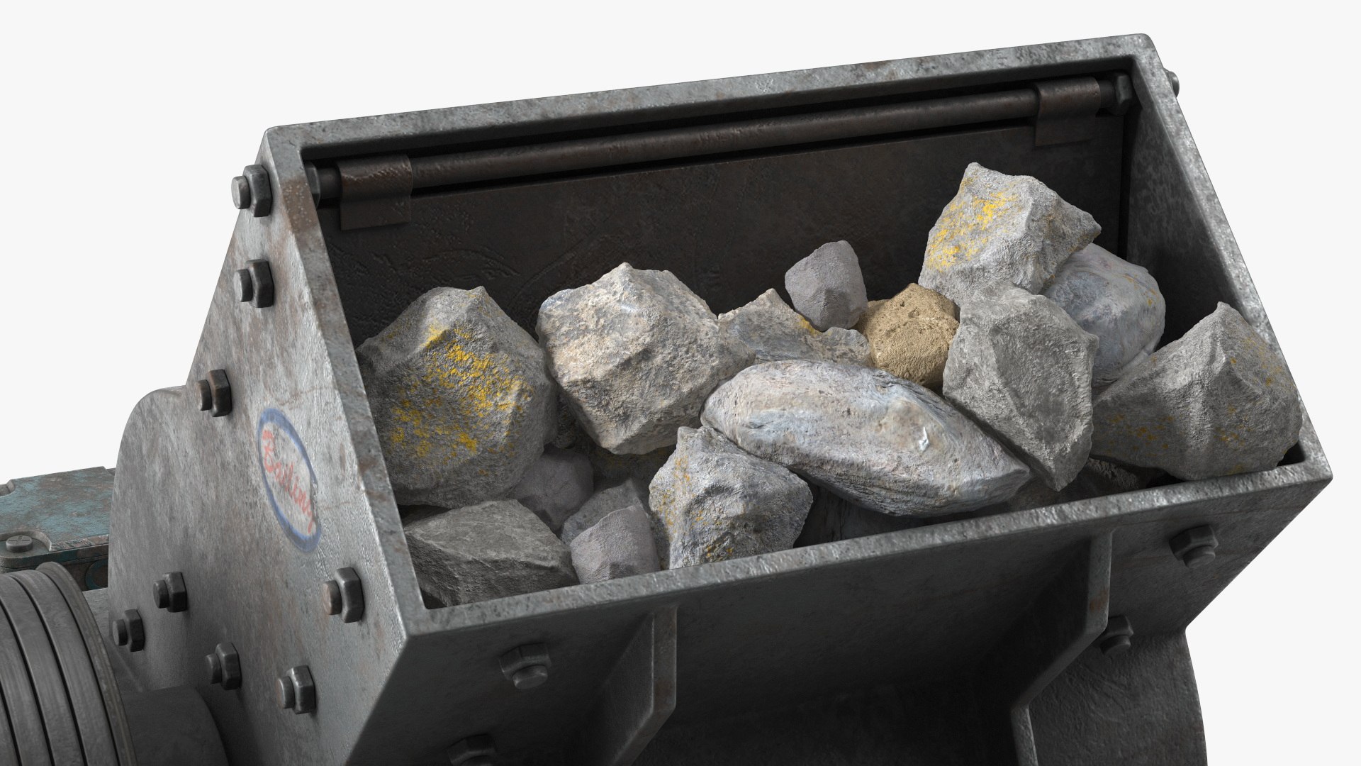 Old Bailing Hammer Crusher Filled with Stones 3D https://p.turbosquid.com/ts-thumb/ZN/i3ws5S/hs/old_bailing_hammer_crusher_filled_with_stones_012/jpg/1747665145/1920x1080/fit_q87/41b7d32169fb7c094fadae35cd524360095a0f36/old_bailing_hammer_crusher_filled_with_stones_012.jpg