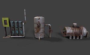 Boiler Room Asset Pack
