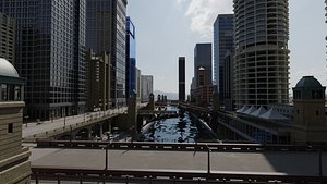 Chicago Street 3D model