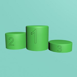 podium 3d model