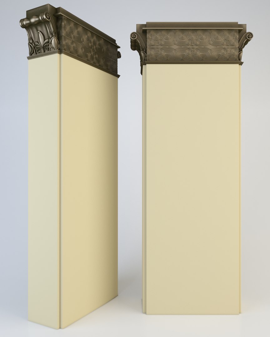 3d Model Column