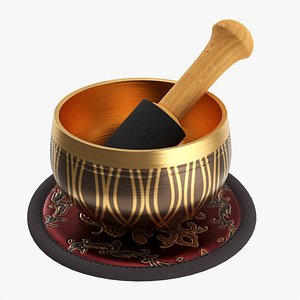 Tibetan singing bowl