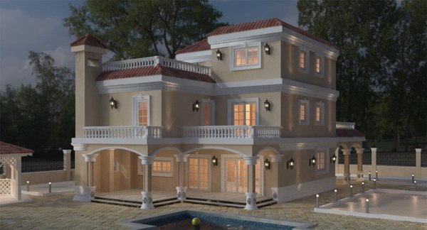 3D house view