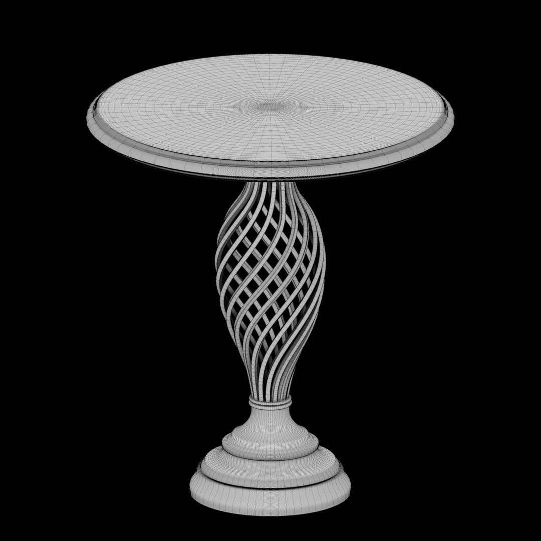 3D table twisted model - TurboSquid 1685263