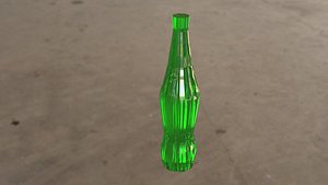 3D Plastic bottle shape