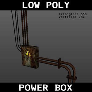Low Poly Power Box