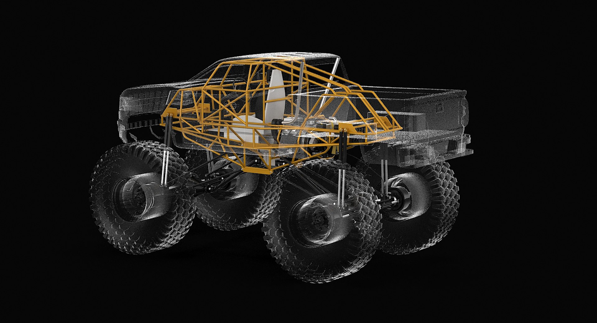 monster truck x-ray max