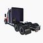 caminhão trator com pintura chama