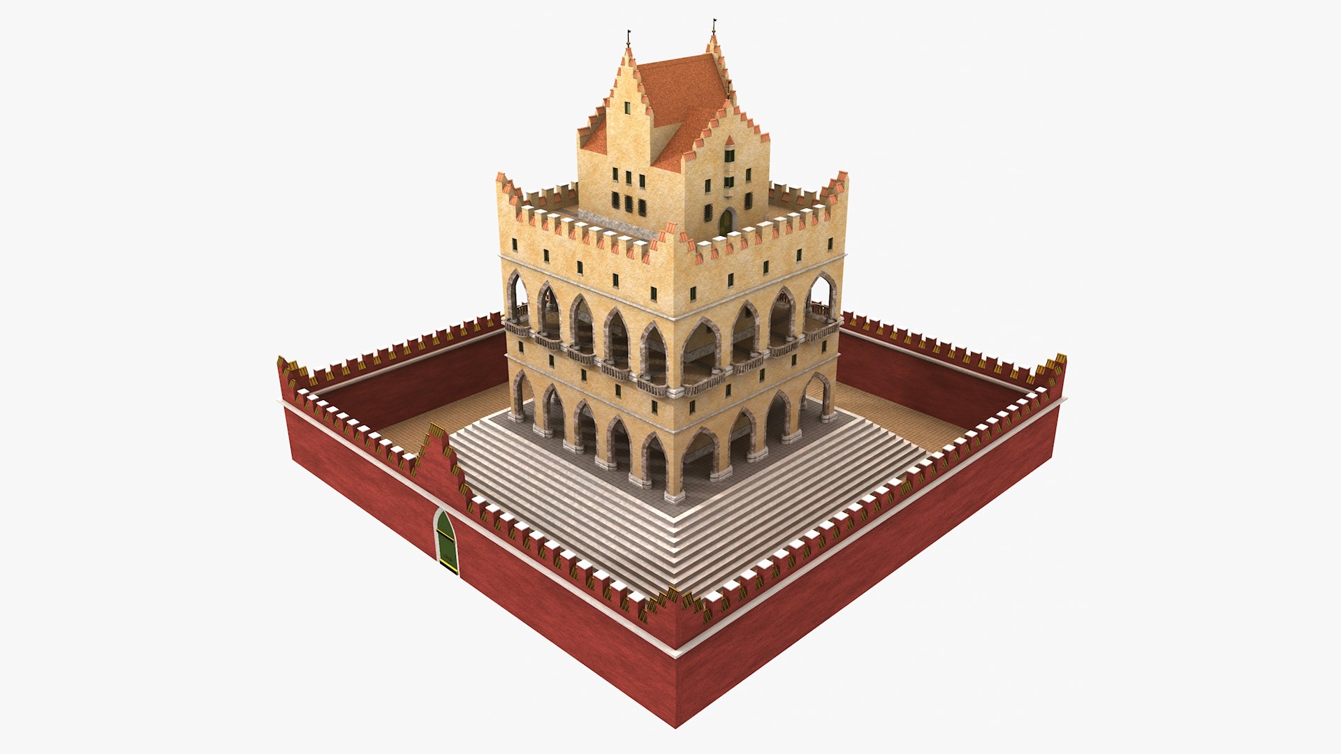 3D Model Medieval Castles Collection - TurboSquid 2050228