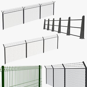 3D Wire Fence Collection