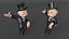 Mr Monopoly Character Welcome Pose