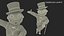 Mr Monopoly Character Welcome Pose
