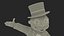 Mr Monopoly Character Welcome Pose