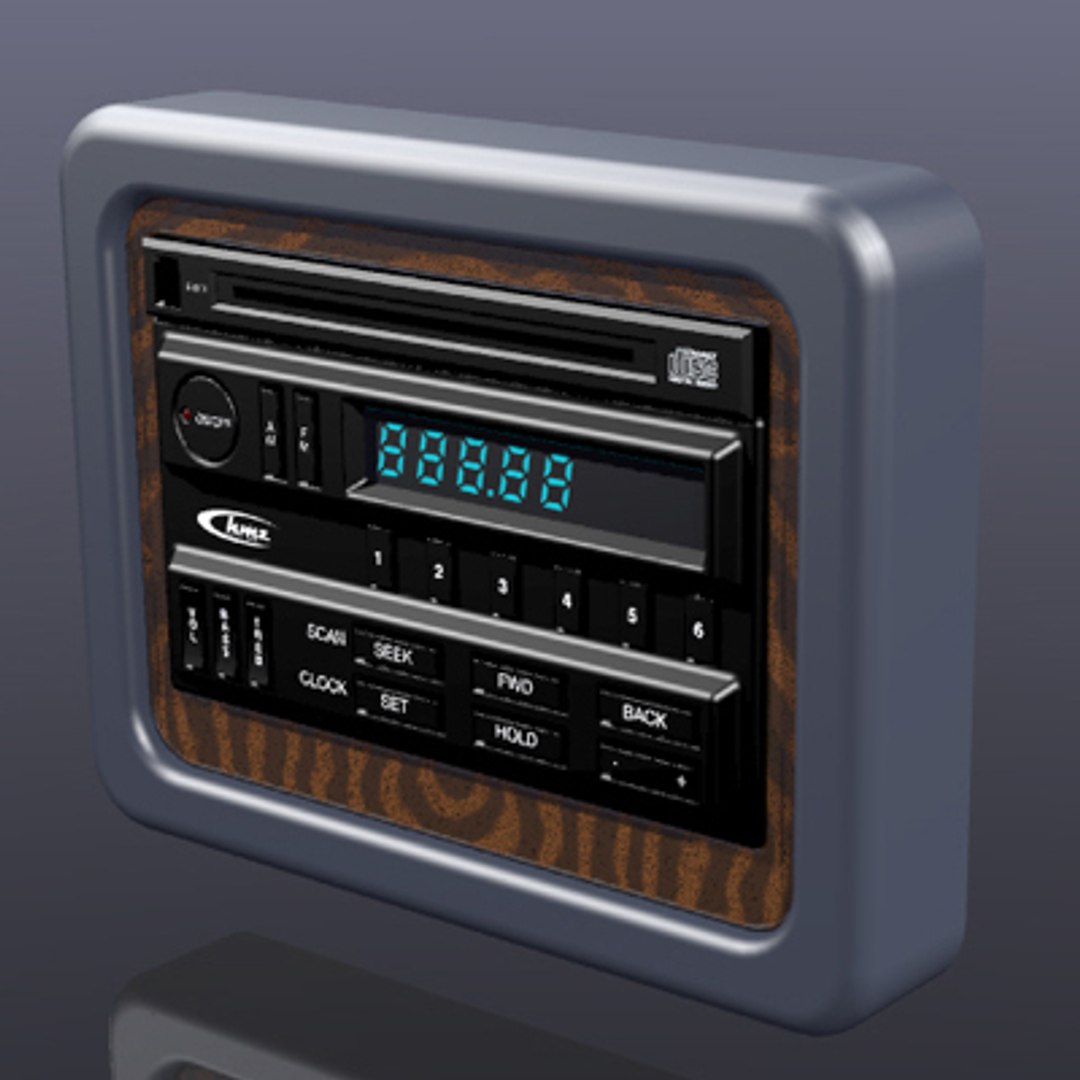 3dsmax Indashradio Cd Player