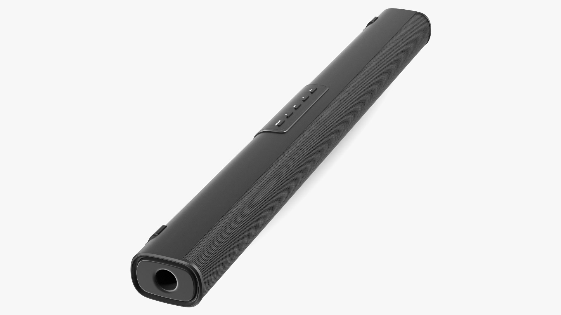 Soundbar Black 3D model preview