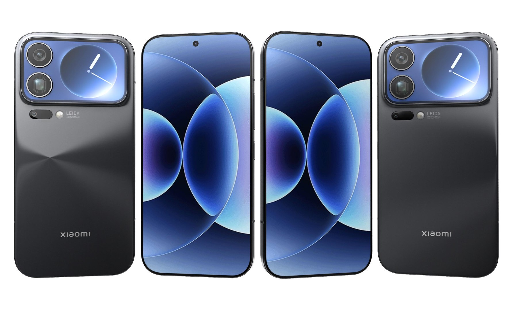 3D Xiaomi 17 Pro Max Black Model - TurboSquid 2468294