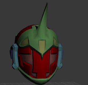 sci fi space helmet 3d max
