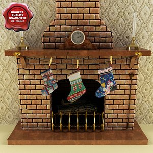 New Year Fireplace
