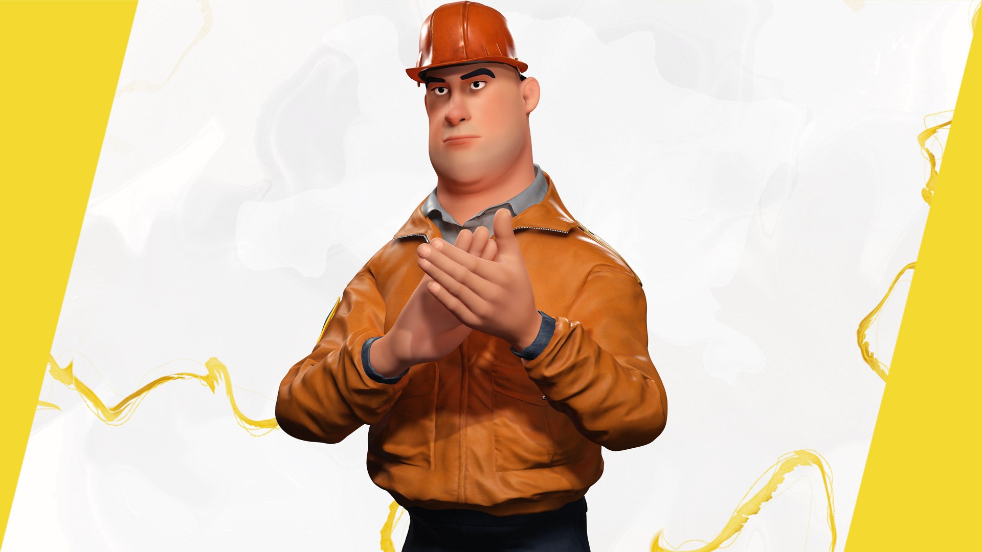 3D Cartoon Construction Worker in Jacket Worker with Hard Hat https://p.turbosquid.com/ts-thumb/ZO/Vg7F4l/vg/6/png/1739449351/1920x1080/fit_q87/dc209f920eac926e13226c61558217ce53e71268/6.jpg
