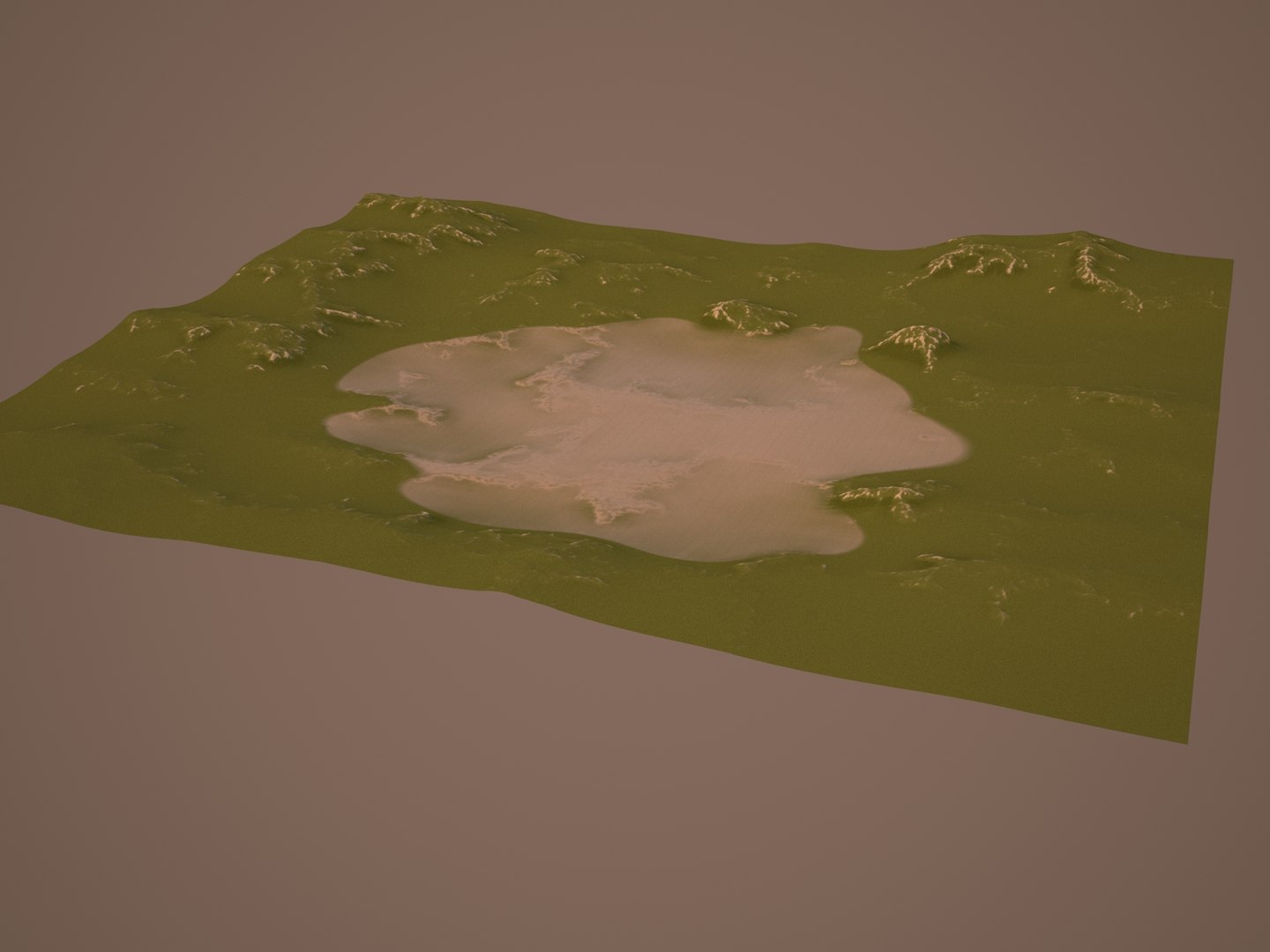 Landscape Lake Model - TurboSquid 1660607