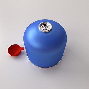 camping butane gas 3d model