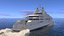 Dubai Superyacht Dynamic Simulation 3D model