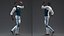 Afro American Man in City Style Rigged for Cinema 4D