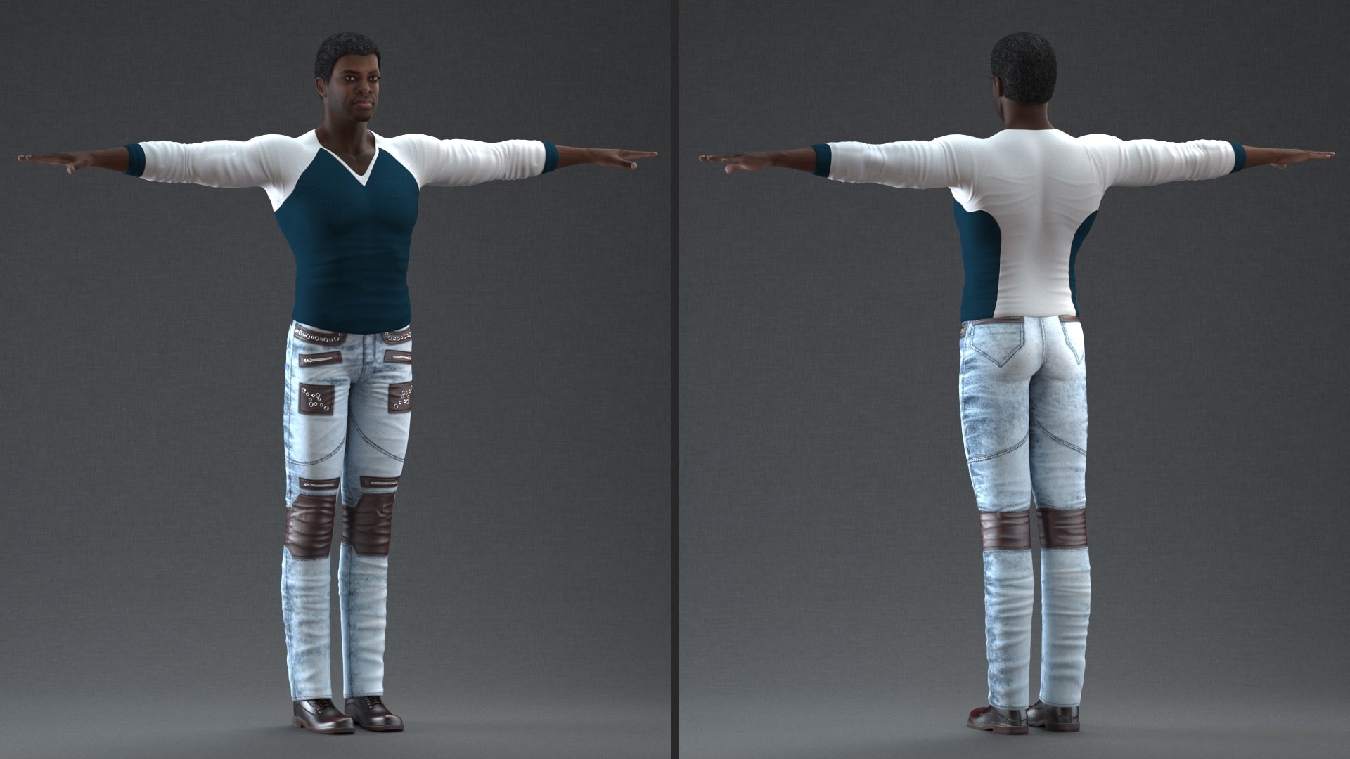 3D afro american man city model https://p.turbosquid.com/ts-thumb/ZO/Y9tp0B/p56jcAKk/afroamericanmanincitystyleriggedc4dmodel010/jpg/1609119625/1920x1080/fit_q87/64dd44716d0f7e2e26d9af0e84f63055d5d90071/afroamericanmanincitystyleriggedc4dmodel010.jpg