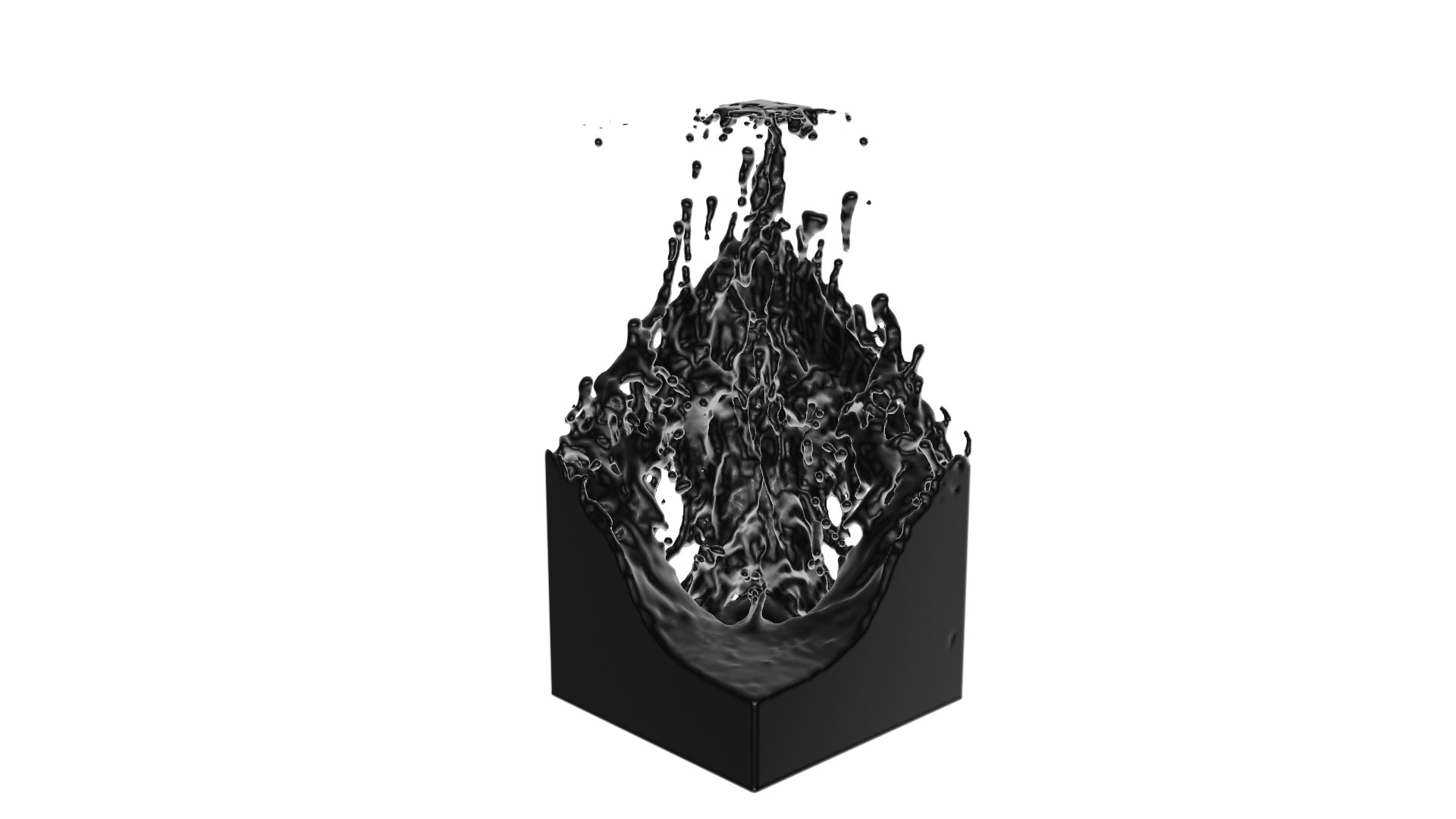 3D water - isometric cubes - TurboSquid 1595065