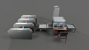 industrial machine 3D