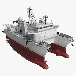 US Navy Kilo Moana Oceanographic Research Vessel