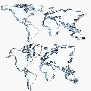 3d world maps