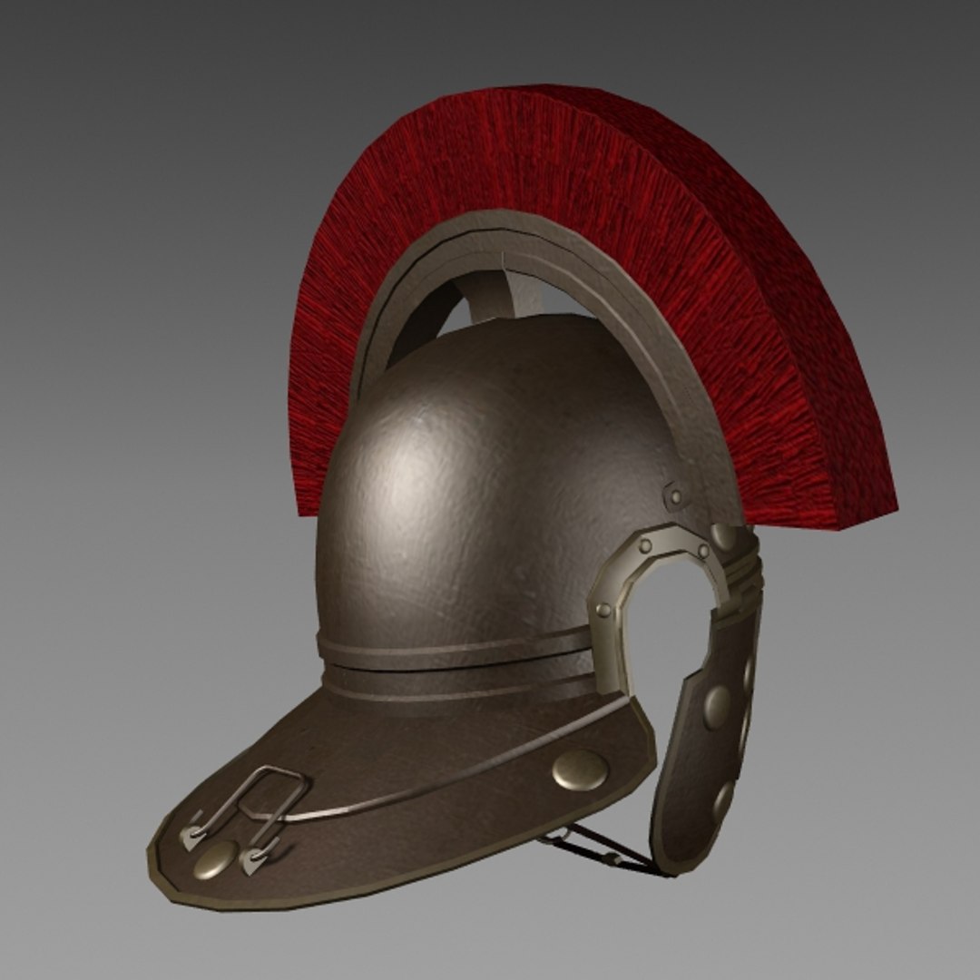 3d Model Roman Centurion Helmet