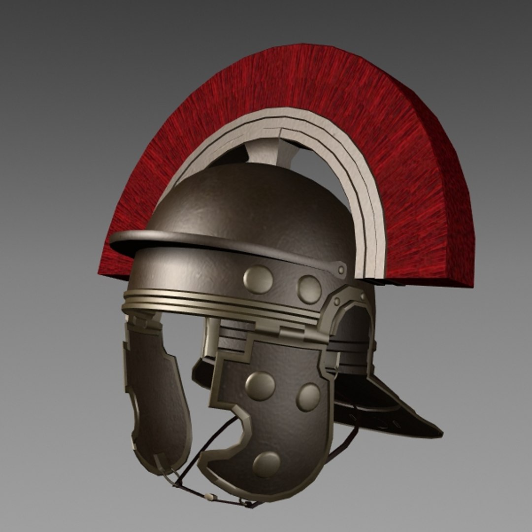 3d Model Roman Centurion Helmet