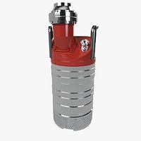 Grindex Master Submersible Pump - 1 5 Scale 3D Printable Model