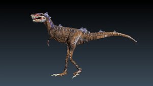 Animated Dinosaur 3D model