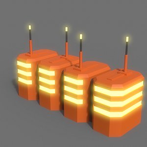 PBR Sci-Fi Building A17 3D