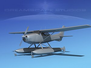 propeller cessna 182 skylane 3d model