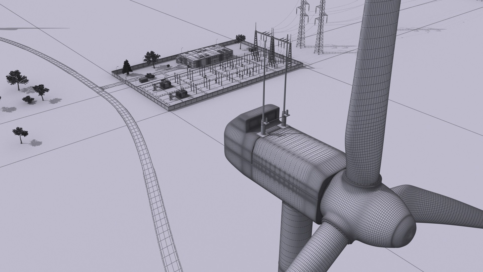 Wind Tirbune Substation Plant 3D model https://p.turbosquid.com/ts-thumb/ZO/wXQ6KW/3S/widtirbunesubstation34/jpg/1619511438/1920x1080/fit_q87/585b7405ac0de4a04b3a6466cb6143ab75e24572/widtirbunesubstation34.jpg