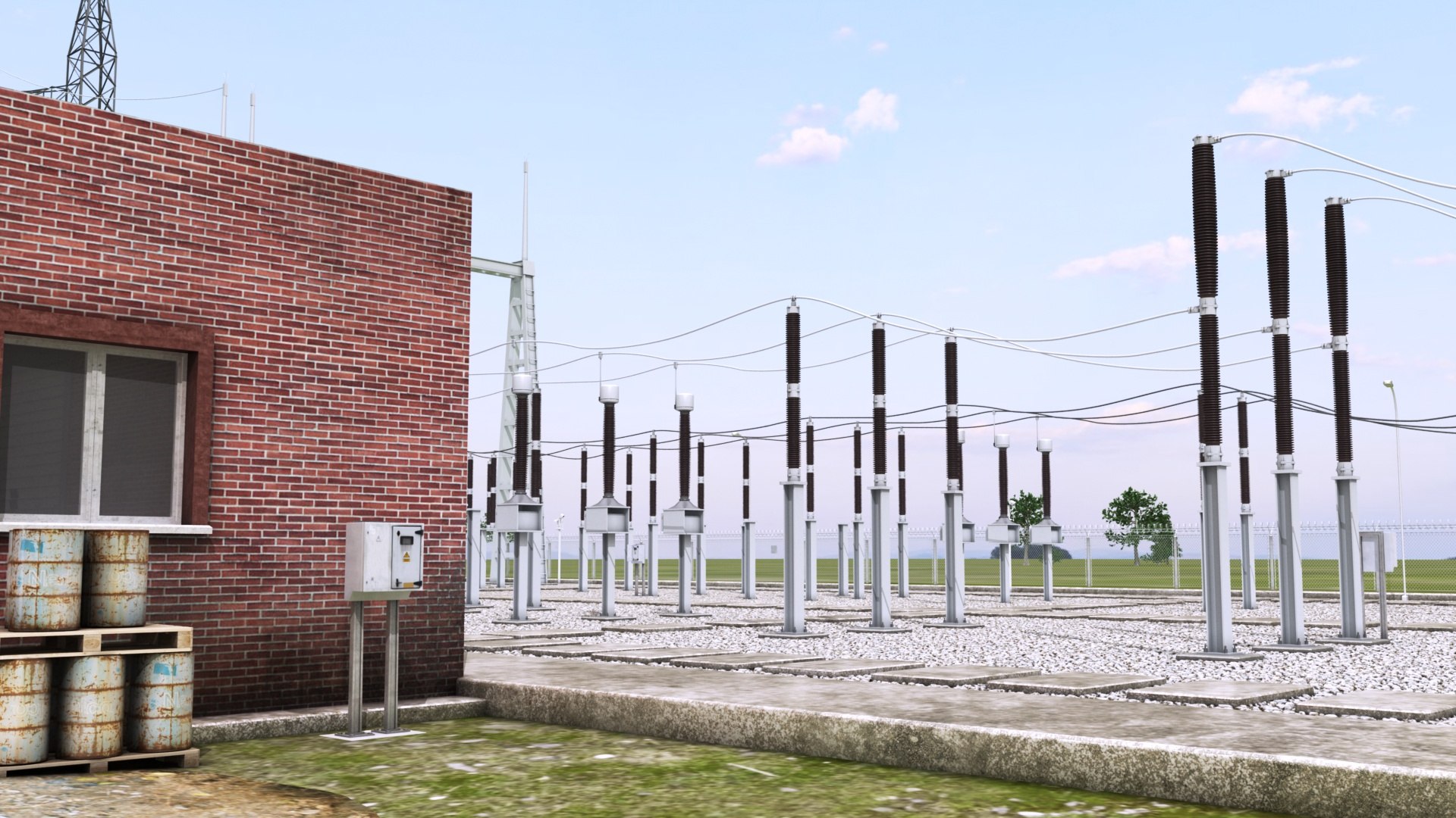 Wind Tirbune Substation Plant 3D model https://p.turbosquid.com/ts-thumb/ZO/wXQ6KW/WG/widtirbunesubstation15/jpg/1619511439/1920x1080/fit_q87/1a3d715a7fc99d350e5ad9f327412c1625c8e54f/widtirbunesubstation15.jpg
