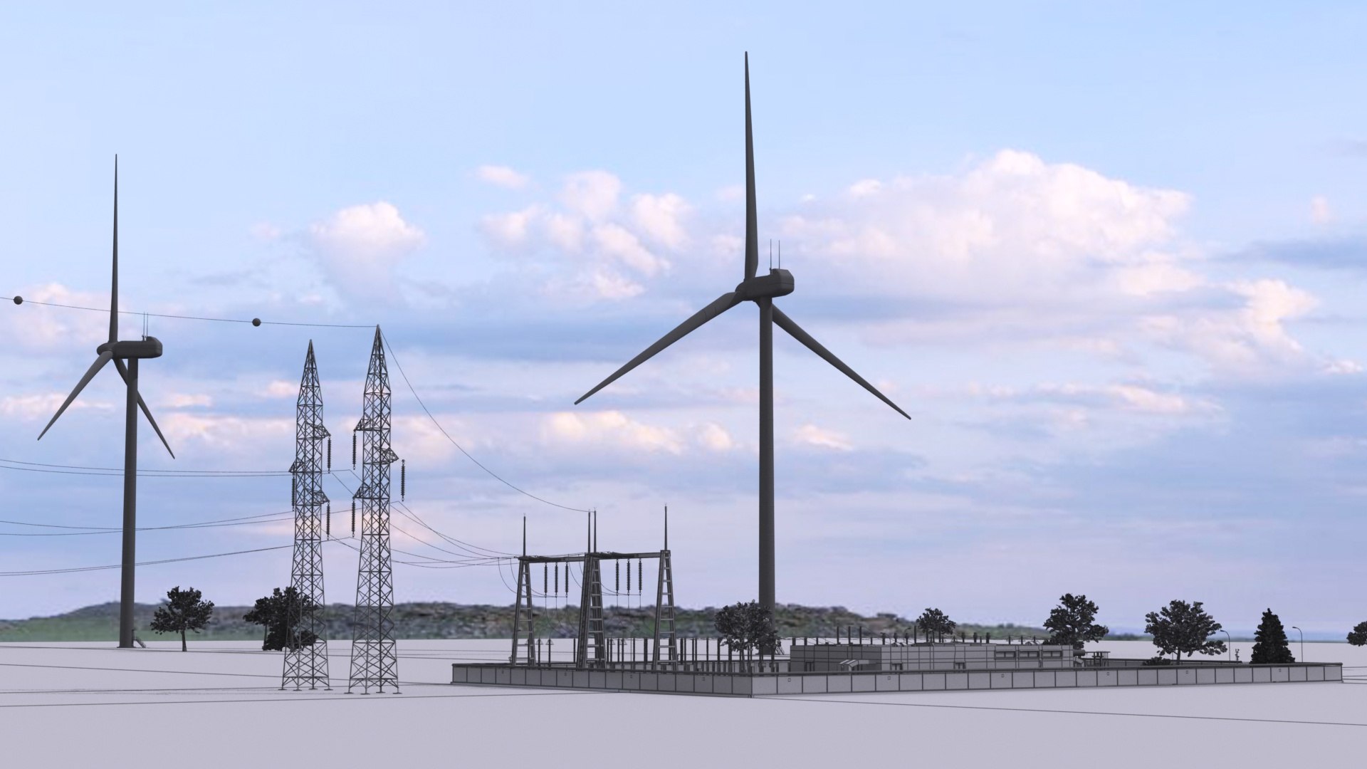Wind Tirbune Substation Plant 3D model https://p.turbosquid.com/ts-thumb/ZO/wXQ6KW/Wr/widtirbunesubstation19/jpg/1619511430/1920x1080/fit_q87/132a7e3ee423c54673353e24c767dae266f98fac/widtirbunesubstation19.jpg