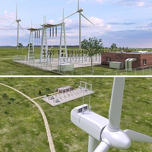 Wind Tirbune Substation Plant