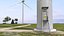 Wind Tirbune Substation Plant 3D model