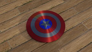 3D america shield captain